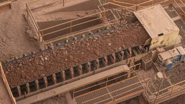 Oxide and Supergene Run of Mine Ore (ROM)